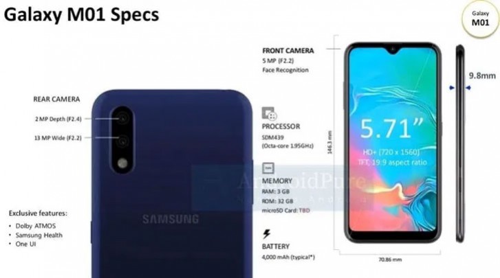 سامسونج Samsung Galaxy M01