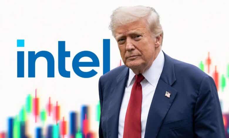 ترامب يكشف استحواذ الحكومة الأمريكية على حصة قدرها 10% في شركة إنتل